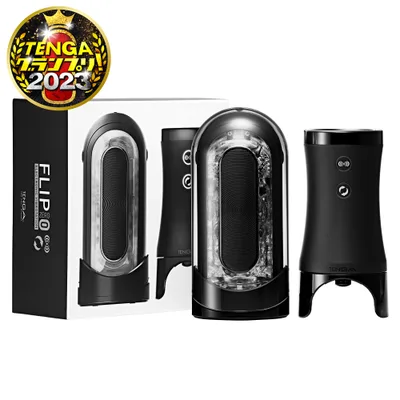 A black box, a black unit with a transparent section, and a cylindrical charging stand lined up together, with a gold crown badge at top left