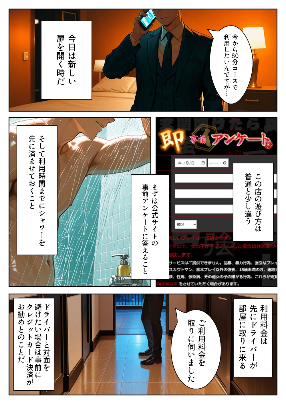 イラマヤ本舗 体験漫画 2ページ目